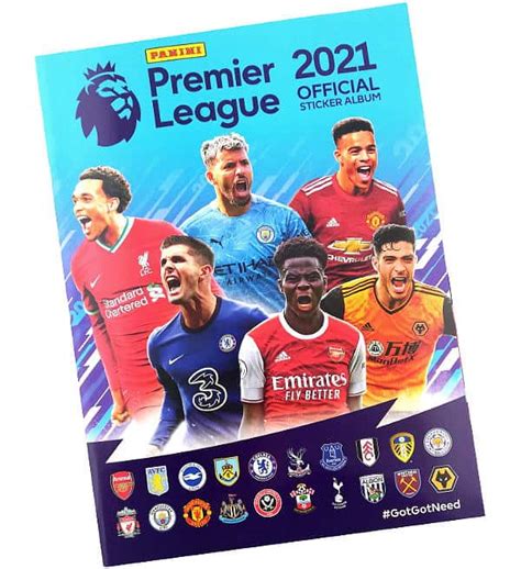 Die liga auf einen blick. Panini Premier League 2021 Stickers - Empty Album ...