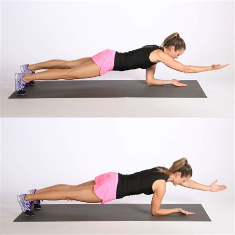 Circuit Two Elbow Plank With Alternating Arm Reach A Printable