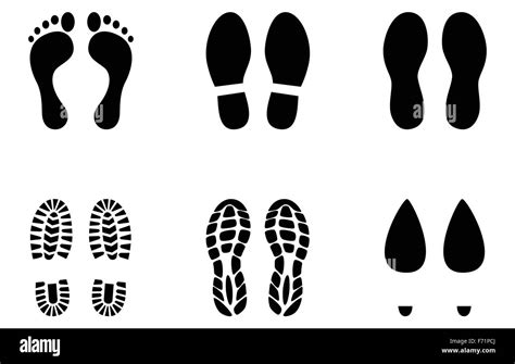 Human Footprint Silhouette