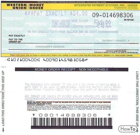How To Fill Out A Western Union Money Order In 5 Steps Howto
