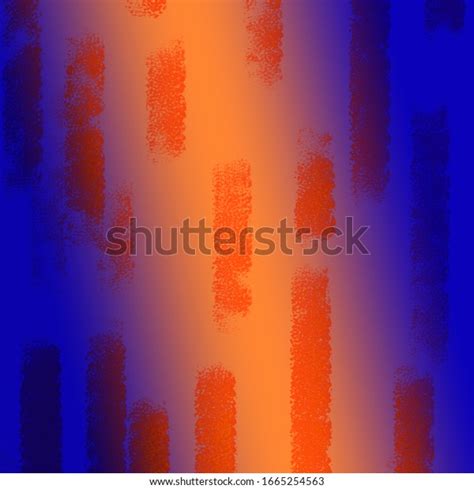 Blue Orange Gradient Background Design Stock Illustration 1665254563