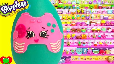 Shopkins Pink Connie Console Play Doh Surprise Egg And Limited Edition
