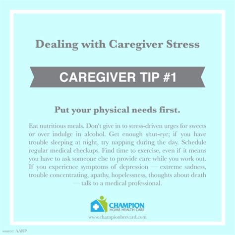 10 Ways To Deal With Caregiver Stress