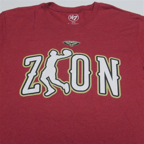 Generic New NWT Zion Williamson T-Shirt New Orleans Pelicans NBA L