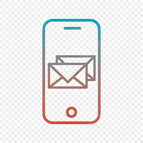 Vector Mobile App Icon Android App Email Png And Vector With