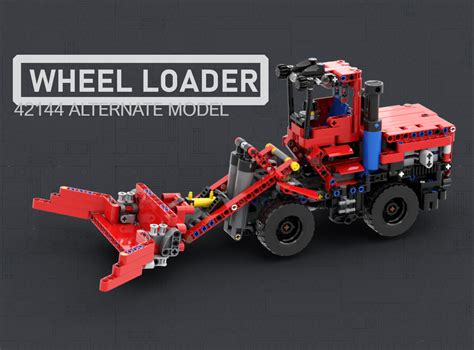 Lego Moc 42144 B Model Wheel Loader By Roelofs Creations Rebrickable