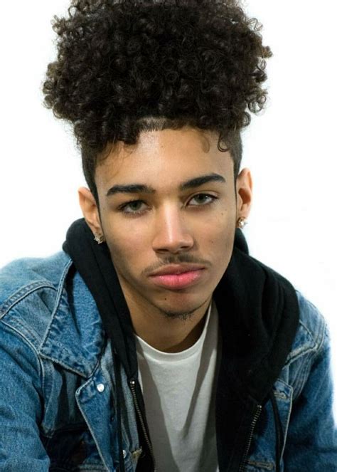 Matchless Curly Hairstyles For Mixed Guys