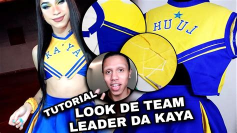 Como Fazer O Look De Cheerleaders Da Kaya Conky Lea Muller Youtube