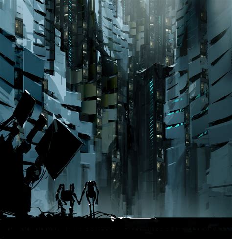 Portal 2 Concept Art Love That Game Environment Concept Environment