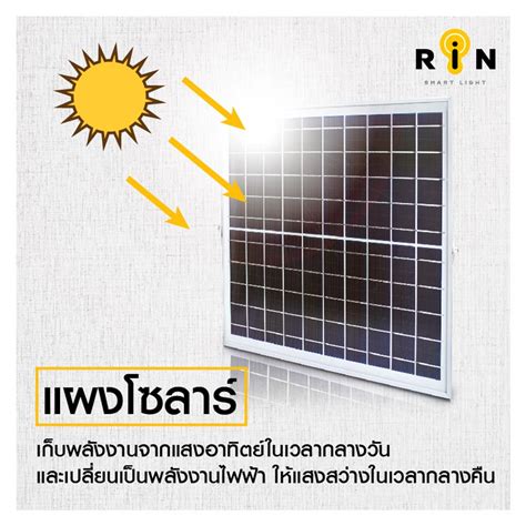 ไฟจัดสวน Solar Cell Rin 216101201 สีดำ
