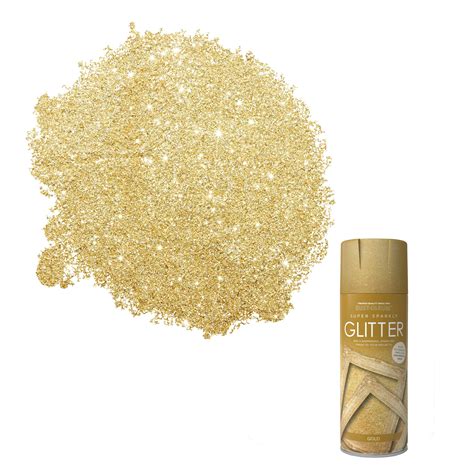 Rust Oleum Glitter Gold Textured Effect Glitter Decorative Spray Paint