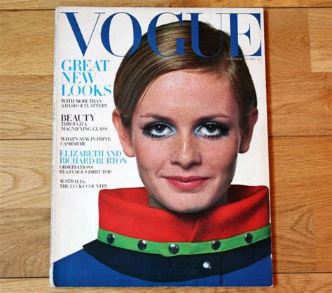 Twiggy Vogue Magazine Covers Vogue Covers Vintage Vogue Covers