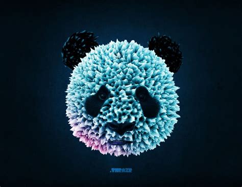 Panda Poly Thrazr A Project By Carlos Behrens Domestika