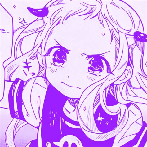 Purple Aesthetic Profile Picture Anime