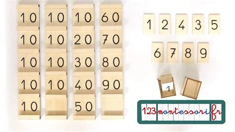 123 Montessori Montage Des Tables De Seguin Gravées Youtube
