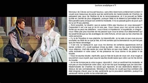La Princesse De Clèves Le Renoncement Texte - La Princesse de Clèves - dialogue entre le Prince et Mademoiselle de