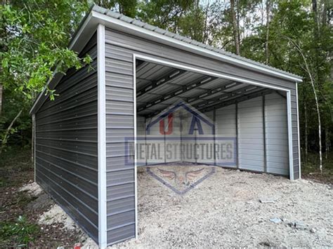 Single Slope Custom Metal Building Usa Metal Structures