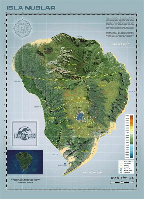 Jurassic World Mapping Project