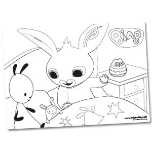 Darmowe kolorowanki online pdf dla dzieci do wydruku wywołają ogromny uśmiech na buzi u niejednego chłopca i niejednej dziewczynki. Kolorowanki - Bing BunnyBing Bunny