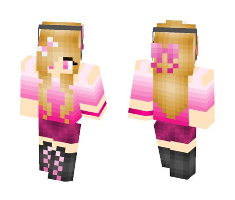 Cute Gamer Girl Minecraft Skin