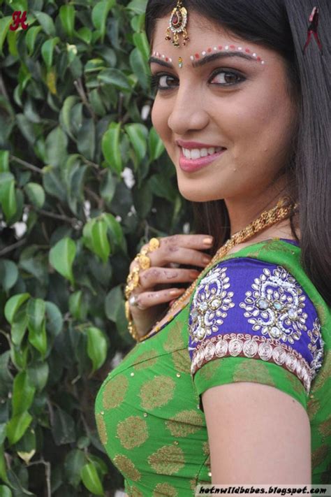 Priyadarshini Exposing Her Boobs In Deep Cut Green Half Saree Blouse