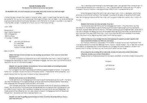 I have been unable to pay my mortgage payments on time due to {explanation of the reasons you are experiencing hardship; Hardship Letter Samples - 10+ Formats for Loan ...