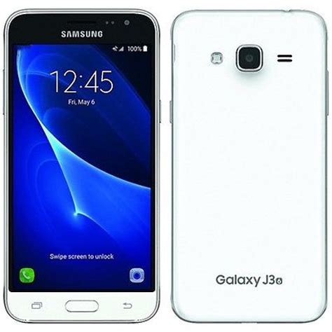 Technolec Brand New Samsung Galaxy J3 2016 Sm J320f White 5 Lte 8gb 4g
