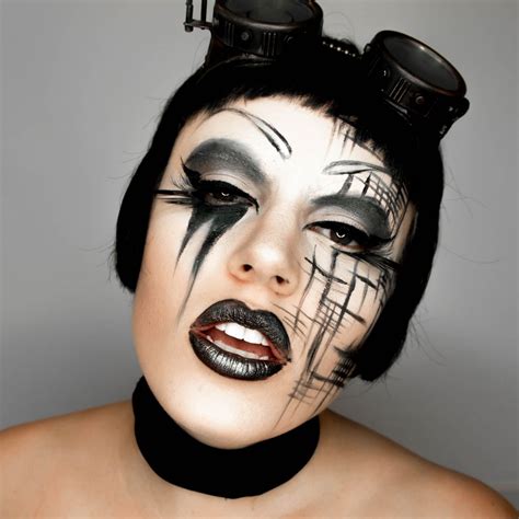 The Dress Up Box Goth Makeup Dark Makeup Makeup Art Futuristic