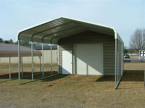 The open, roofed structures can shield automobiles, motorcycles, boats and other vehicles from the elements. 9+ Delightful Metal Carport With Storage Shed Attached ...