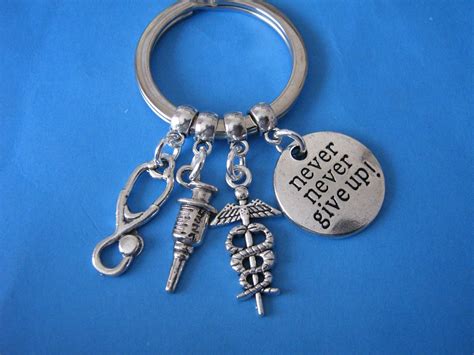 Medical Student Keyring Student Doctor Keychain T For A Med Etsy