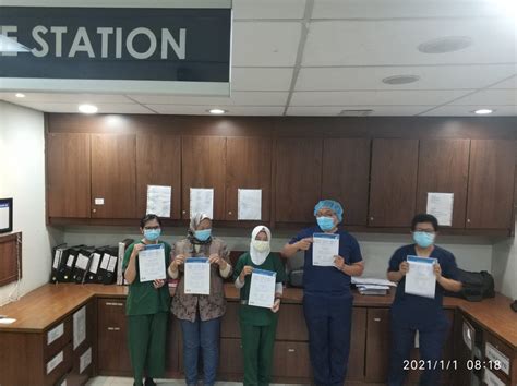 Stroke Nurse Certification In Siloam Hospitals Lippo Cikarang With Lina