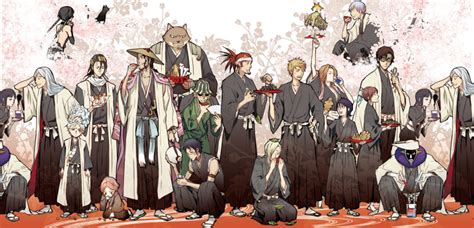 Minamida Abarai Renji Aizen Sousuke Hinamori Momo Hisagi Shuuhei Hitsugaya Toushirou