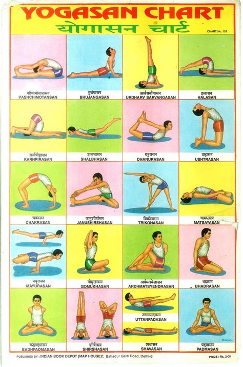 Yogasan One Of A Collection Of Indian School Posters Many Flickr