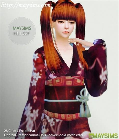 May Sims May Hairstyle39f シムズ