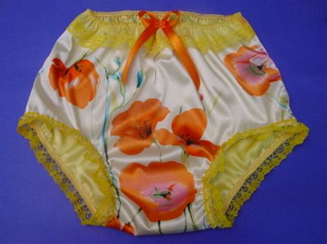 Dbl Silky Satin Frilly Sissy Panties Choice Of 5 Colors Ebay