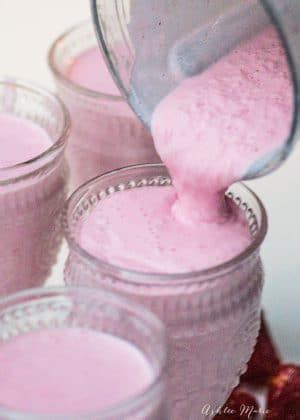 Strawberry Lassi Recipe Ashlee Marie Real Fun With Real Food