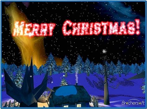 7art Christmas Night 3d Screensaver Download Free