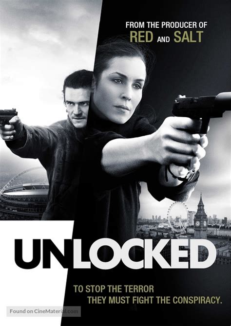 Unlocked 2017 Dvd Movie Cover