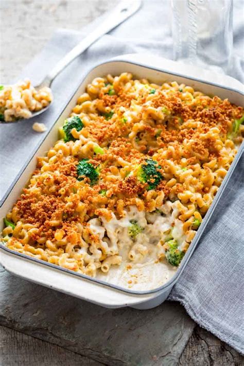 Cook macaroni according to directions on package. macaroni & cheese with broccoli - Healthy Seasonal Recipes