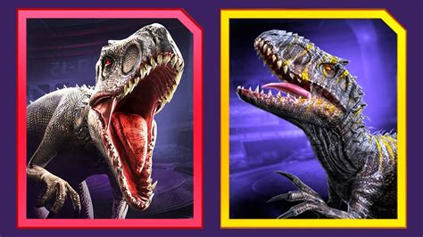 Indominus Rex Vs Indominus Rex Gen 2 Jurassic World Alive Watch Online