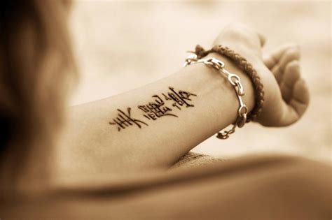 They have a distinct and unmistakable look, making them perhaps the most easily recognizable tattoos around the world. Inner Wrist Tattoo Designs Slideshow