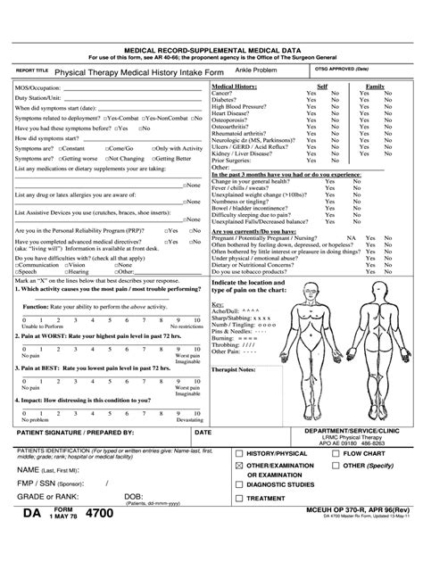 Da 4700 Master Rx Form 2011 2022 Fill And Sign Printable Template