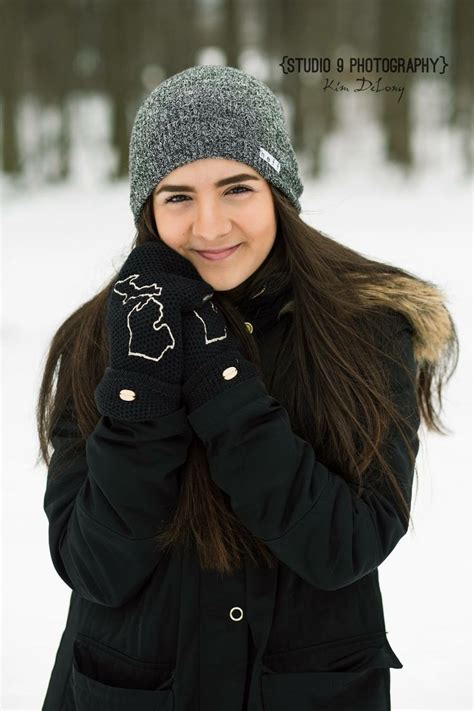 Senior Fashion Studio Photography Winter Hats