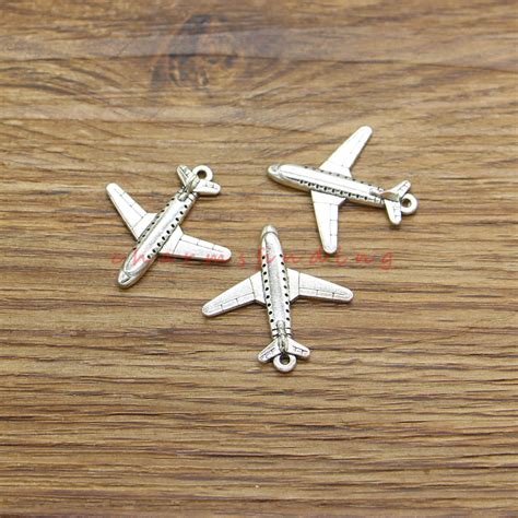 20pcs Plane Charms Airplane Charms Travel Charms Antique Etsy