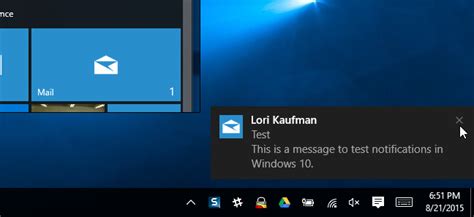 How To Enable And Disable Email Notifications In Windows 10