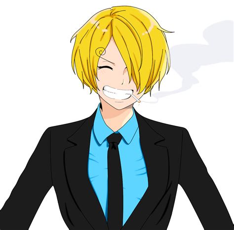 Female Sanji Smiling By Valyli On Deviantart