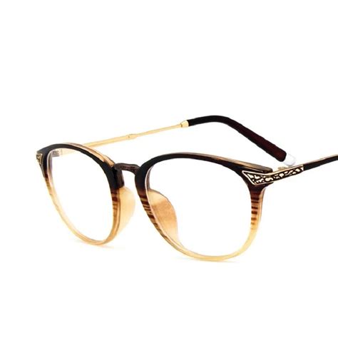 new vintage eye glasses myopia eyeglasses fashion optical frame men women plastic frame for