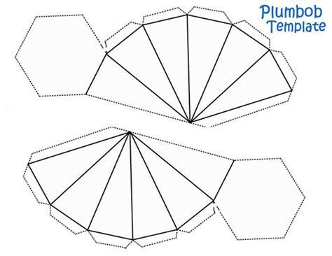 When you´re finished folding, cut the top part off. DIY Plumbob Template (SIMS) | c r a f t / D I Y ...