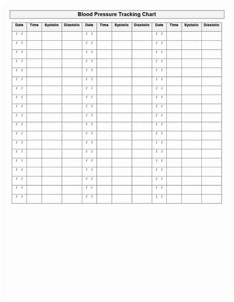 56 Daily Blood Pressure Log Templates Excel Word Pdf