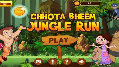 Chhota Bheem Jungle Run Most Popular Game Youtube